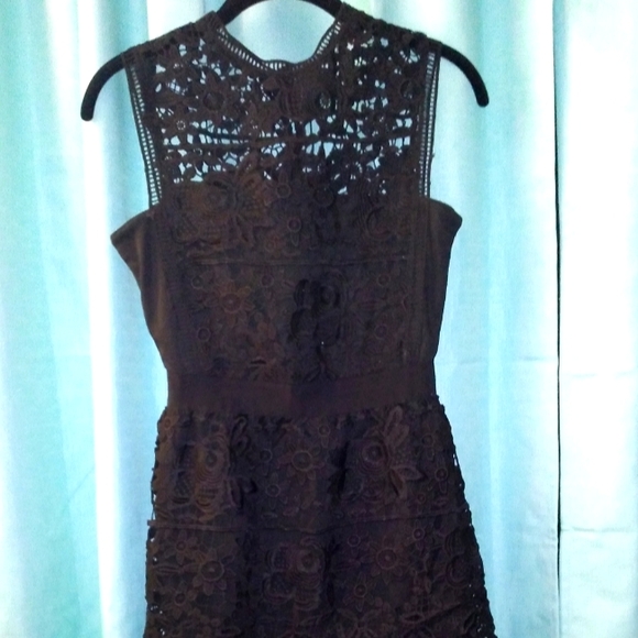 Black Mini Dress - Picture 1 of 8